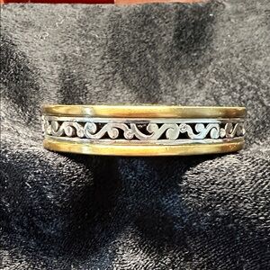 Brighton Gold and Silver Swirl Bracelet